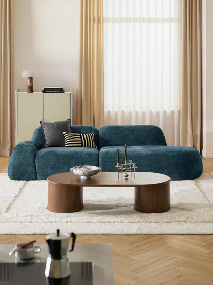 Wolskane Chaise in Teddy Bouclé