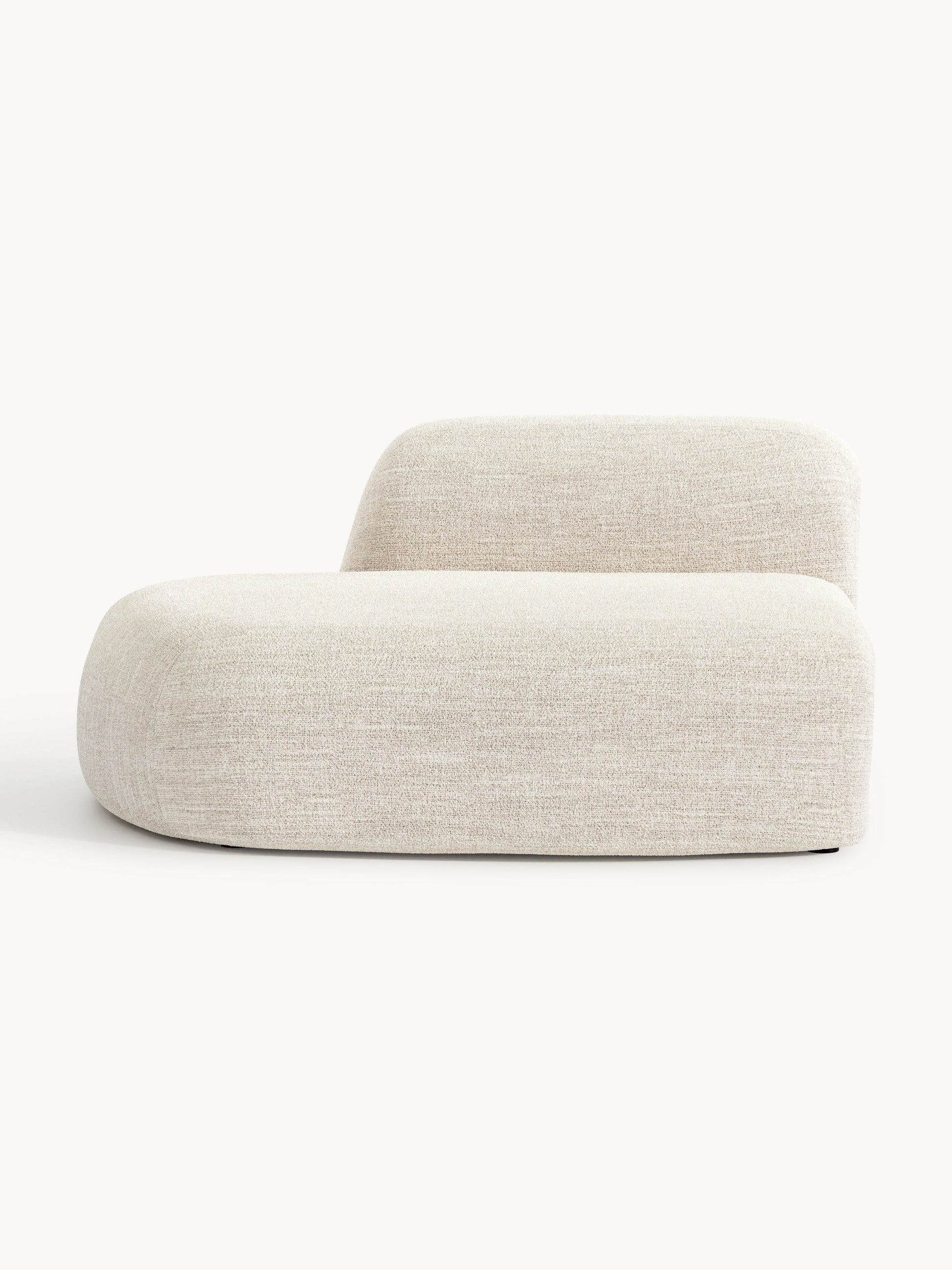 Wolskane Chaise Module in Bouclé