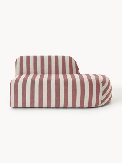 Wolskane Chaise Module, Striped