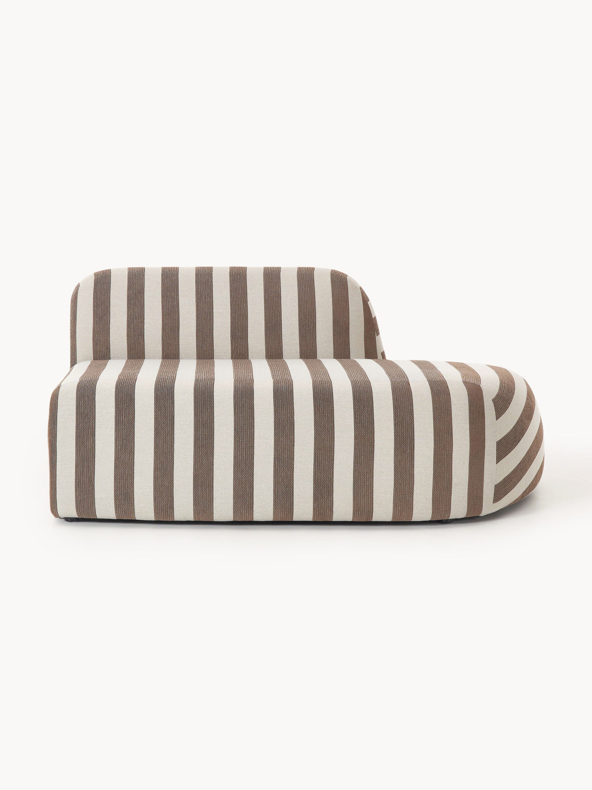 Wolskane Chaise Module, Striped