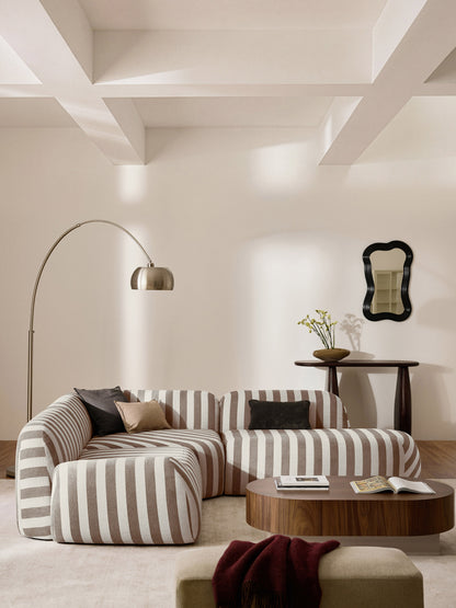 Wolskane Chaise Module, Striped