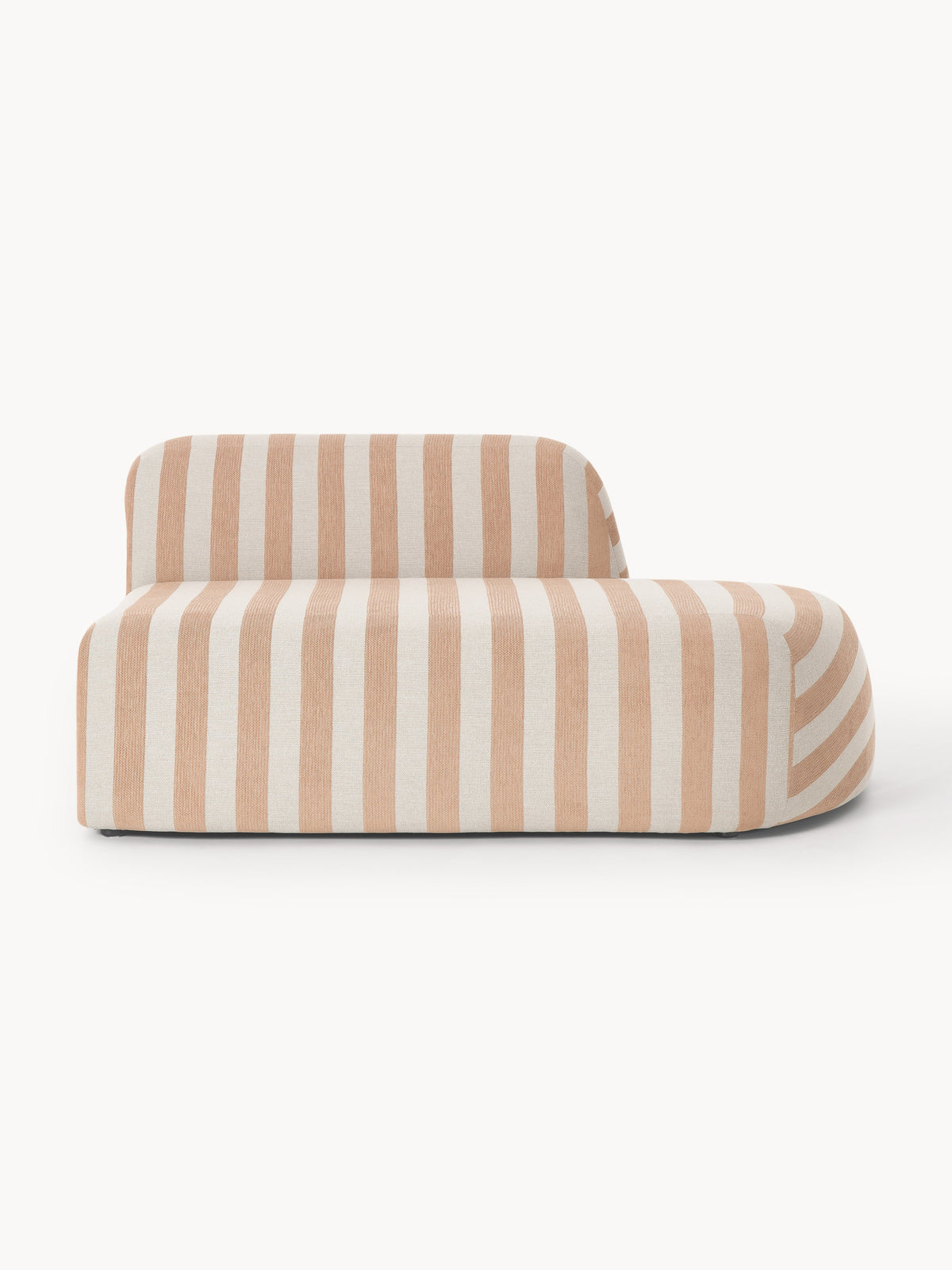 Wolskane Chaise Module, Striped