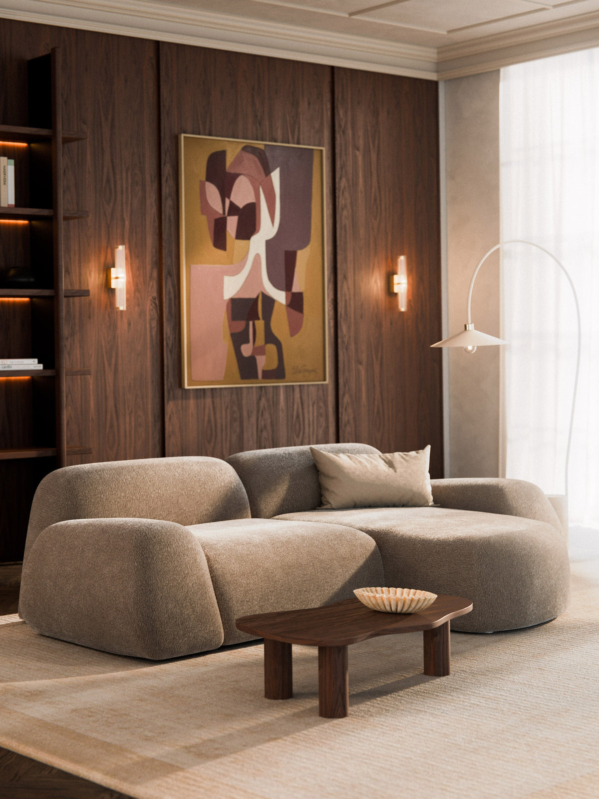 Wolskane Corner Module with Chaise