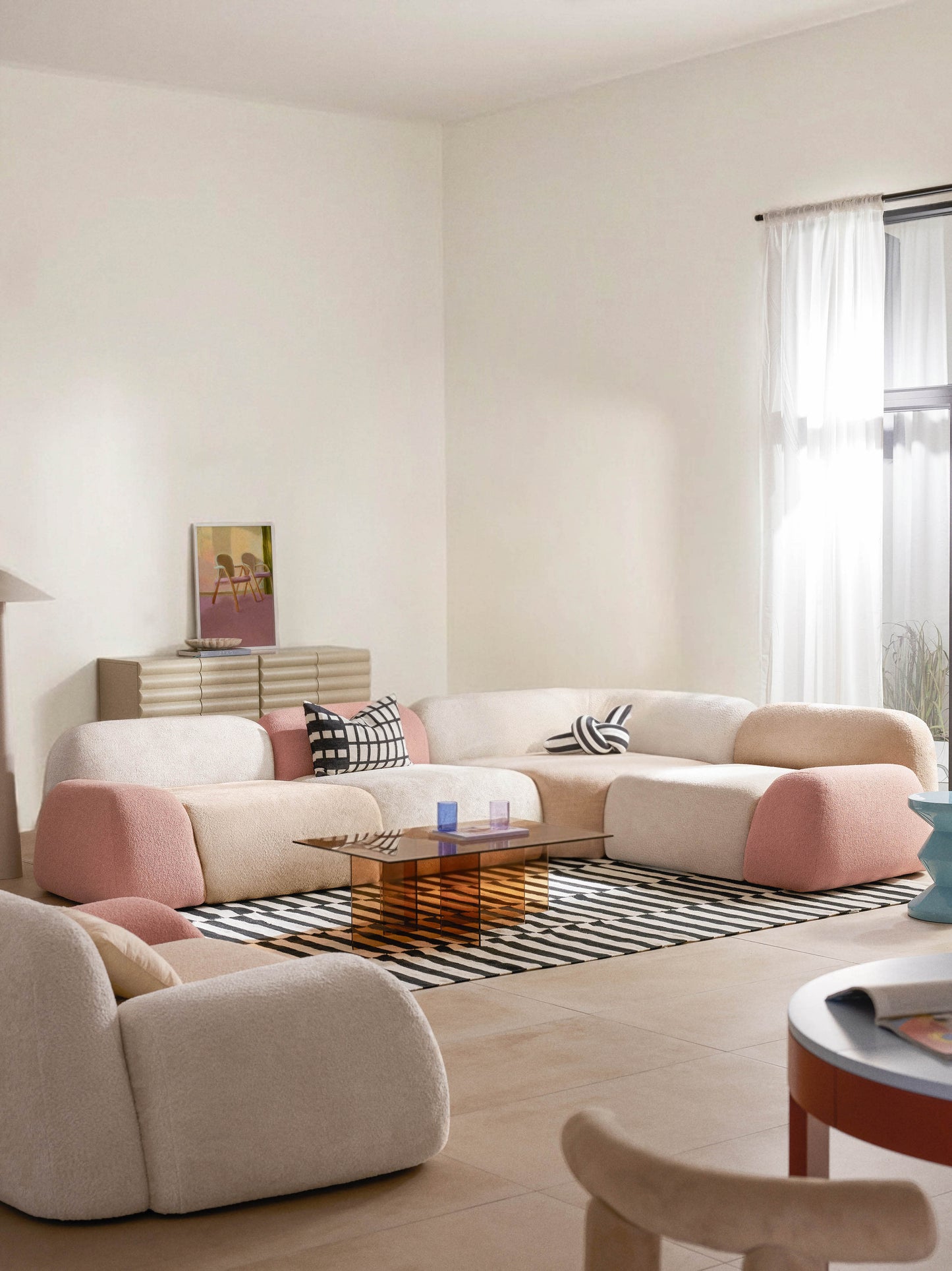 Wolskane Modular 4-Seater Corner Sofa, Fuorisalone Edition