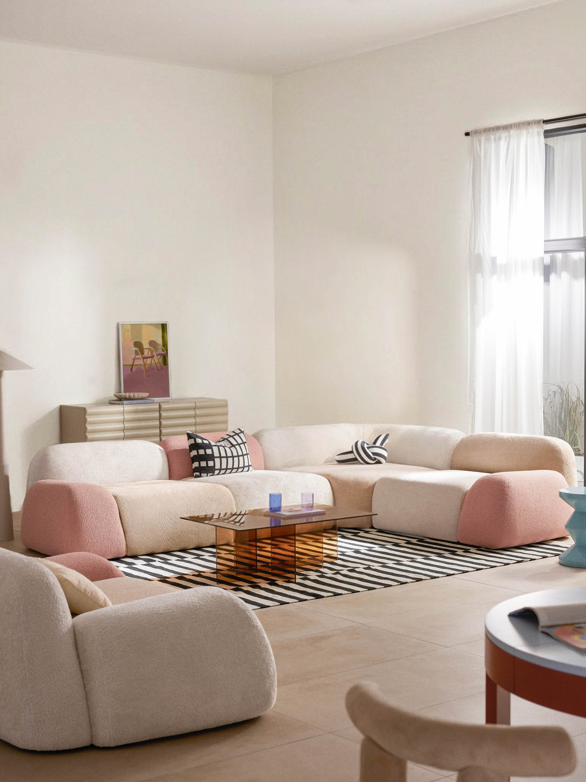 Wolskane Modular 4-Seater Corner Sofa, Fuorisalone Edition