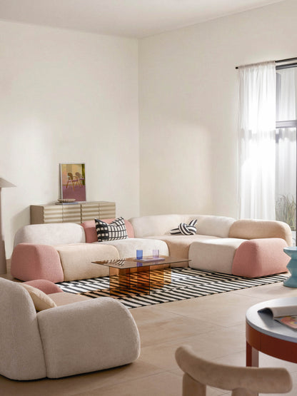 Wolskane Modular 4-Seater Corner Sofa, Fuorisalone Edition