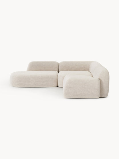 Wolskane Modular Bouclé Corner Sofa (4-Seater) with Chaise Longue