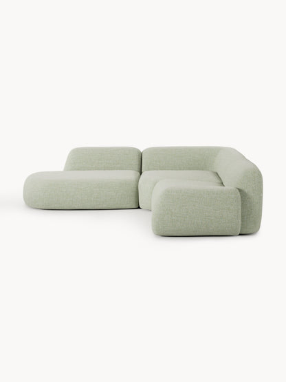 Wolskane Modular Bouclé Corner Sofa (4-Seater) with Chaise Longue