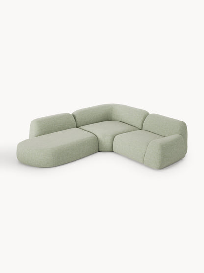 Wolskane Modular Bouclé Corner Sofa (4-Seater) with Chaise Longue
