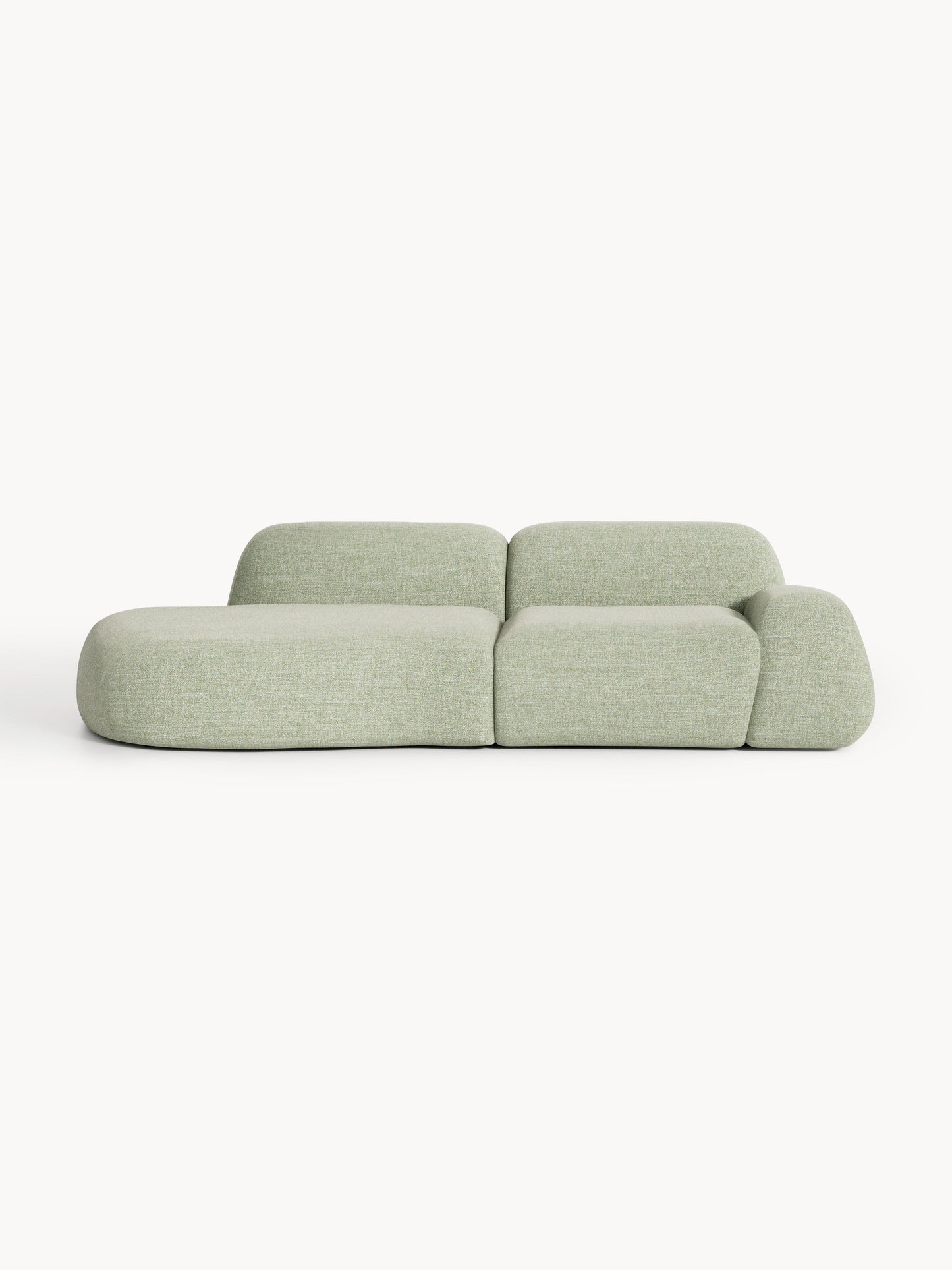 Wolskane Modular Chaise in Bouclé, 3-Seater