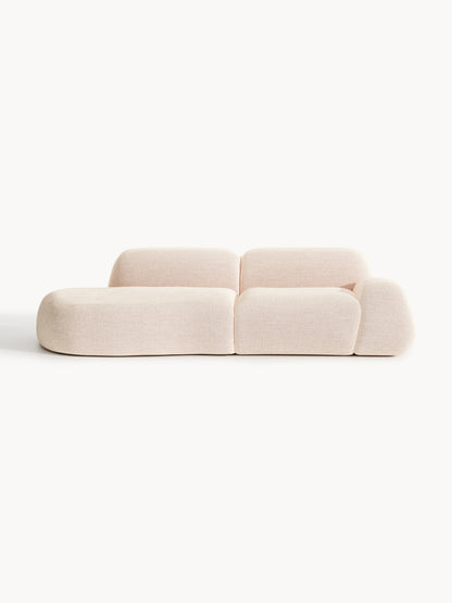 Wolskane Modular Chaise in Bouclé, 3-Seater
