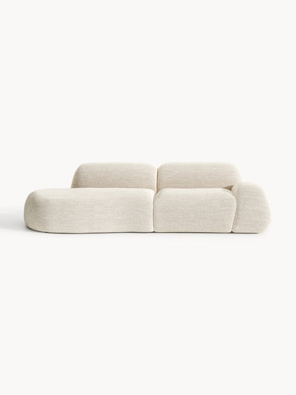 Wolskane Modular Chaise in Bouclé, 3-Seater