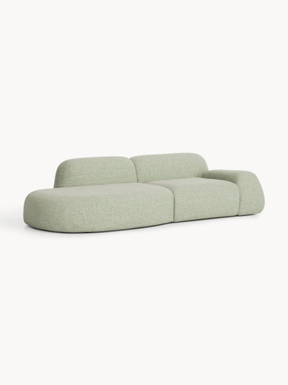 Wolskane Modular Chaise in Bouclé, 3-Seater