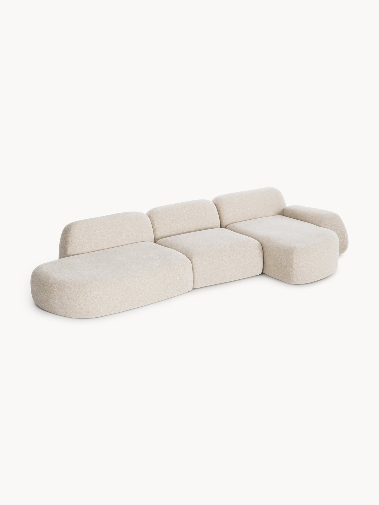 Wolskane Modular Corner Sofa (4-Seater) with Chaise Longue