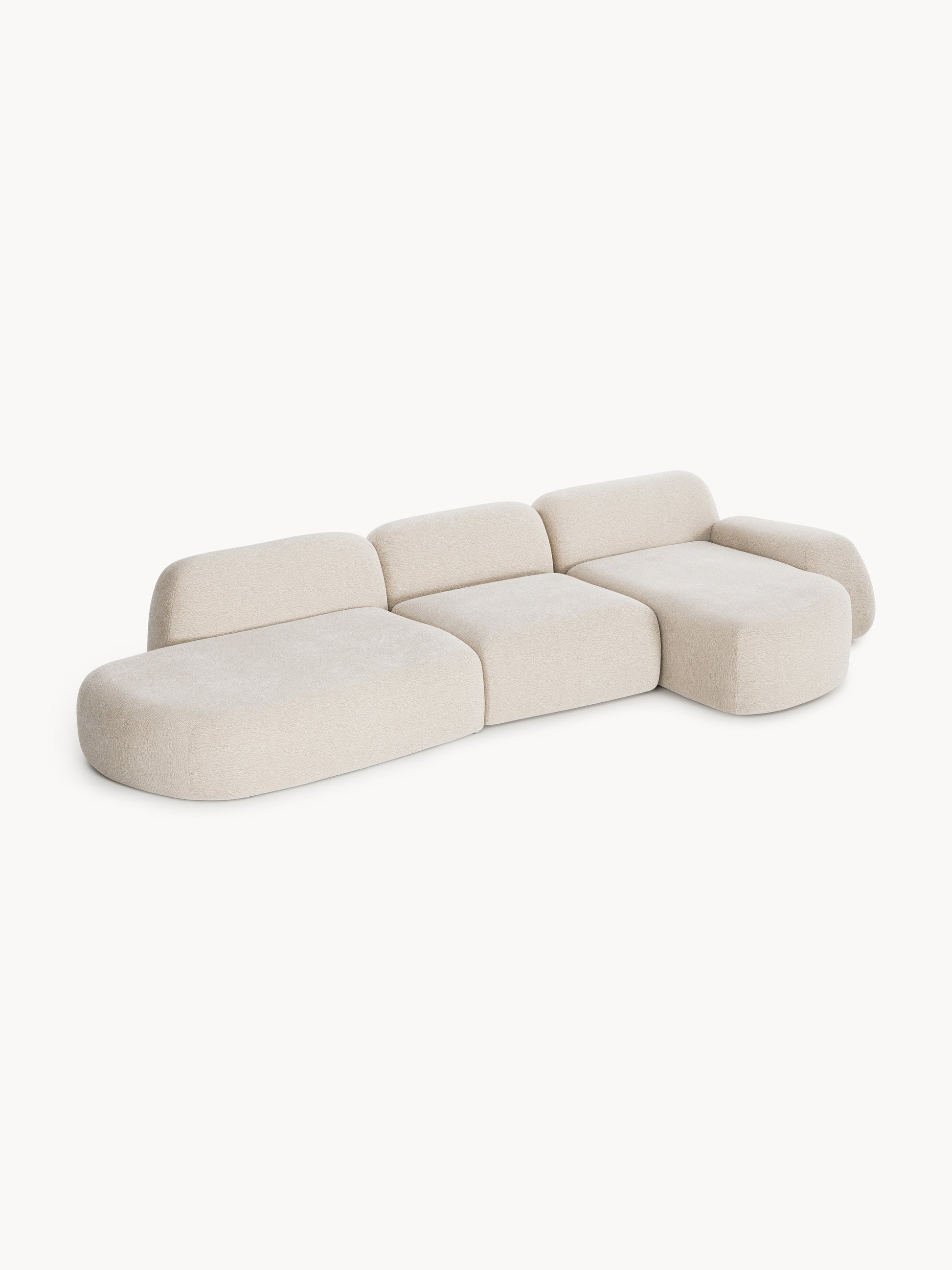 Wolskane Modular Corner Sofa (4-Seater) with Chaise Longue