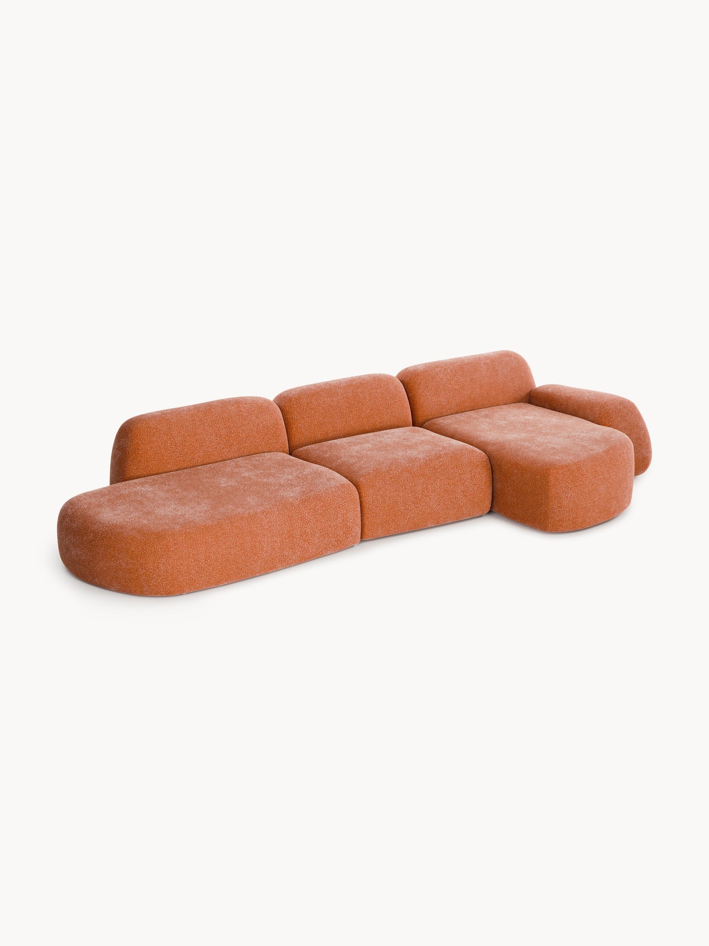 Wolskane Modular Corner Sofa (4-Seater) with Chaise Longue