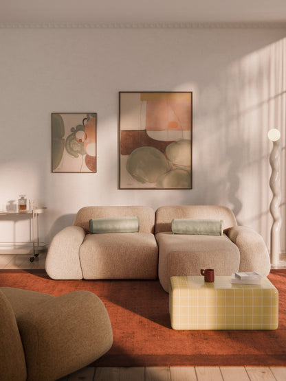 Wolskane Modular Corner Sofa, Bouclé, 3-Seater