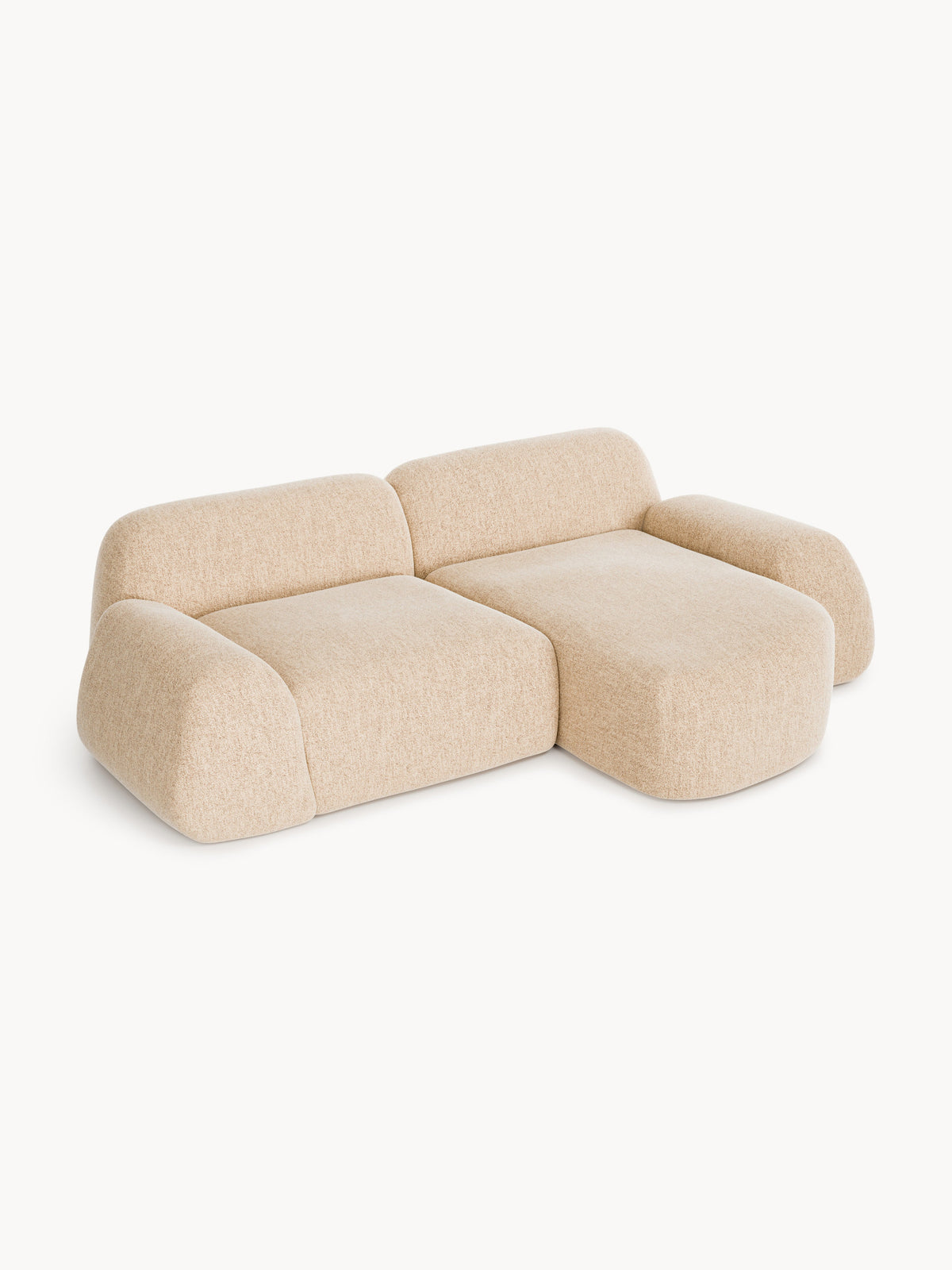 Wolskane Modular Corner Sofa, Bouclé, 3-Seater