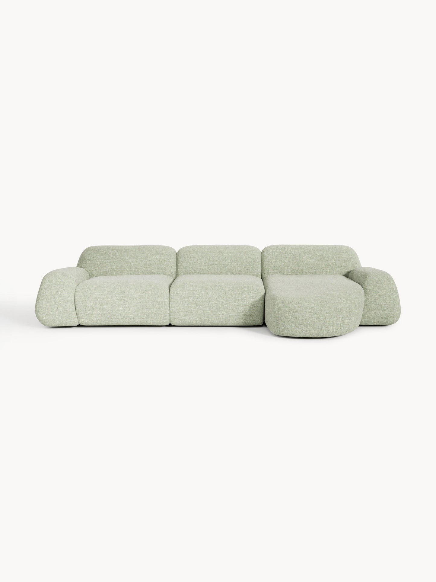 Wolskane Modular Corner Sofa in Bouclé, 4-Seater