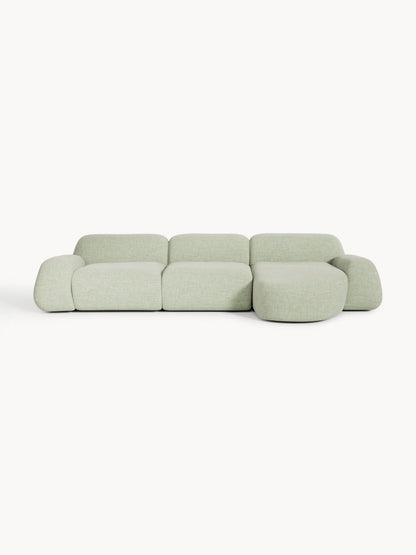 Wolskane Modular Corner Sofa in Bouclé, 4-Seater