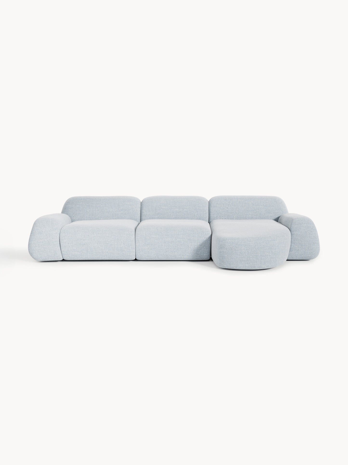 Wolskane Modular Corner Sofa in Bouclé, 4-Seater