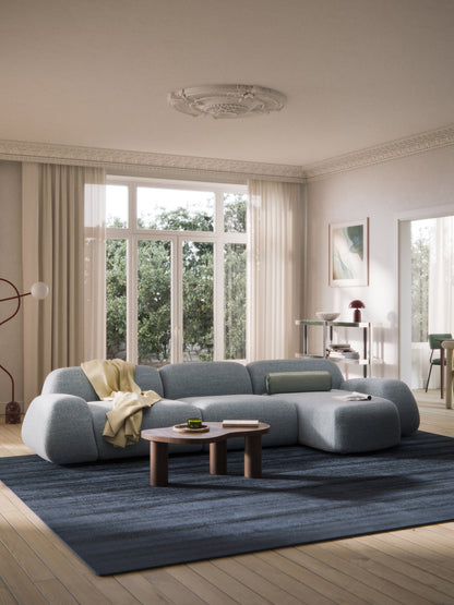 Wolskane Modular Corner Sofa in Bouclé, 4-Seater