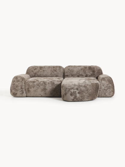 Wolskane Modular Corner Sofa in Teddy Bouclé, 3-Seater