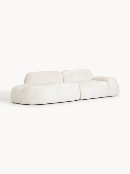 Wolskane Modular Teddy Bouclé Chaise (3-Seater)