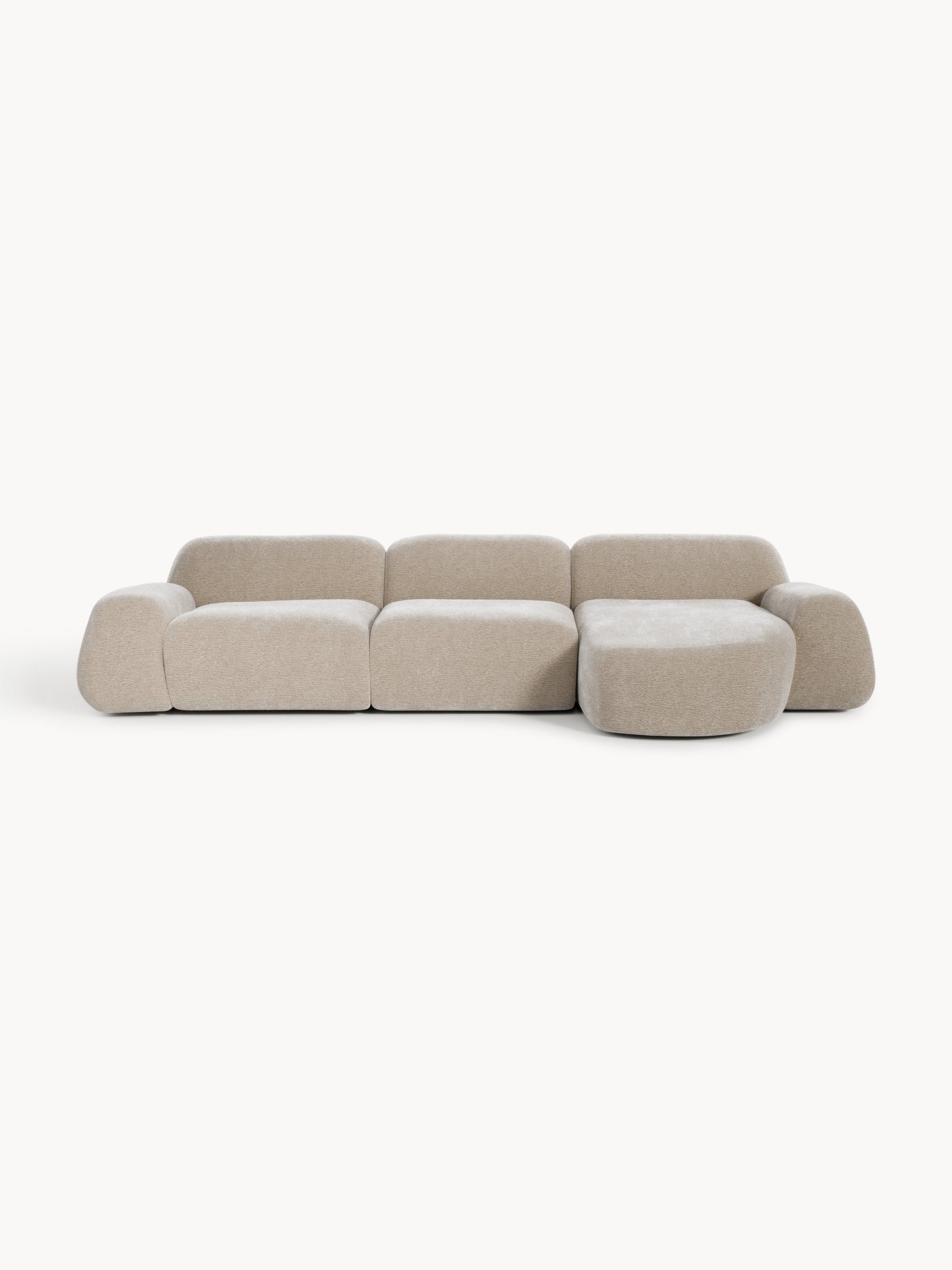 Wolskane Modular Teddy Corner Sofa (4-Seater)