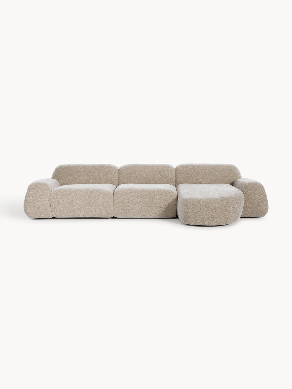 Wolskane Modular Teddy Corner Sofa (4-Seater)