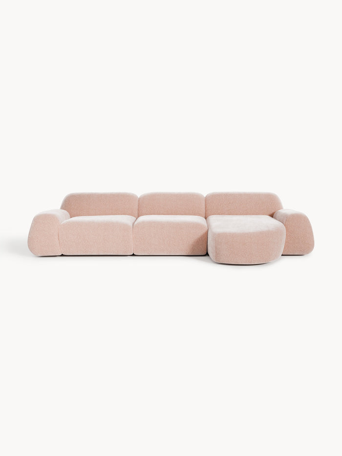Wolskane Modular Teddy Corner Sofa (4-Seater)
