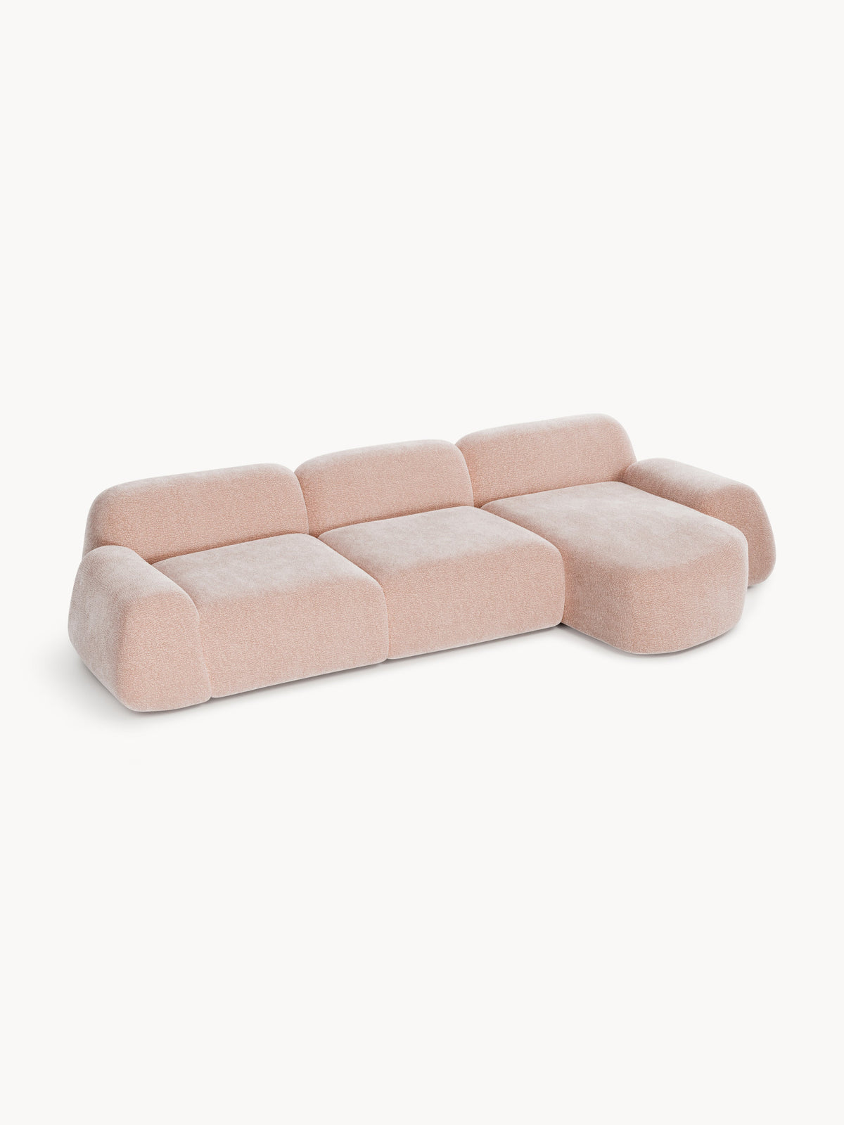 Wolskane Modular Teddy Corner Sofa (4-Seater)