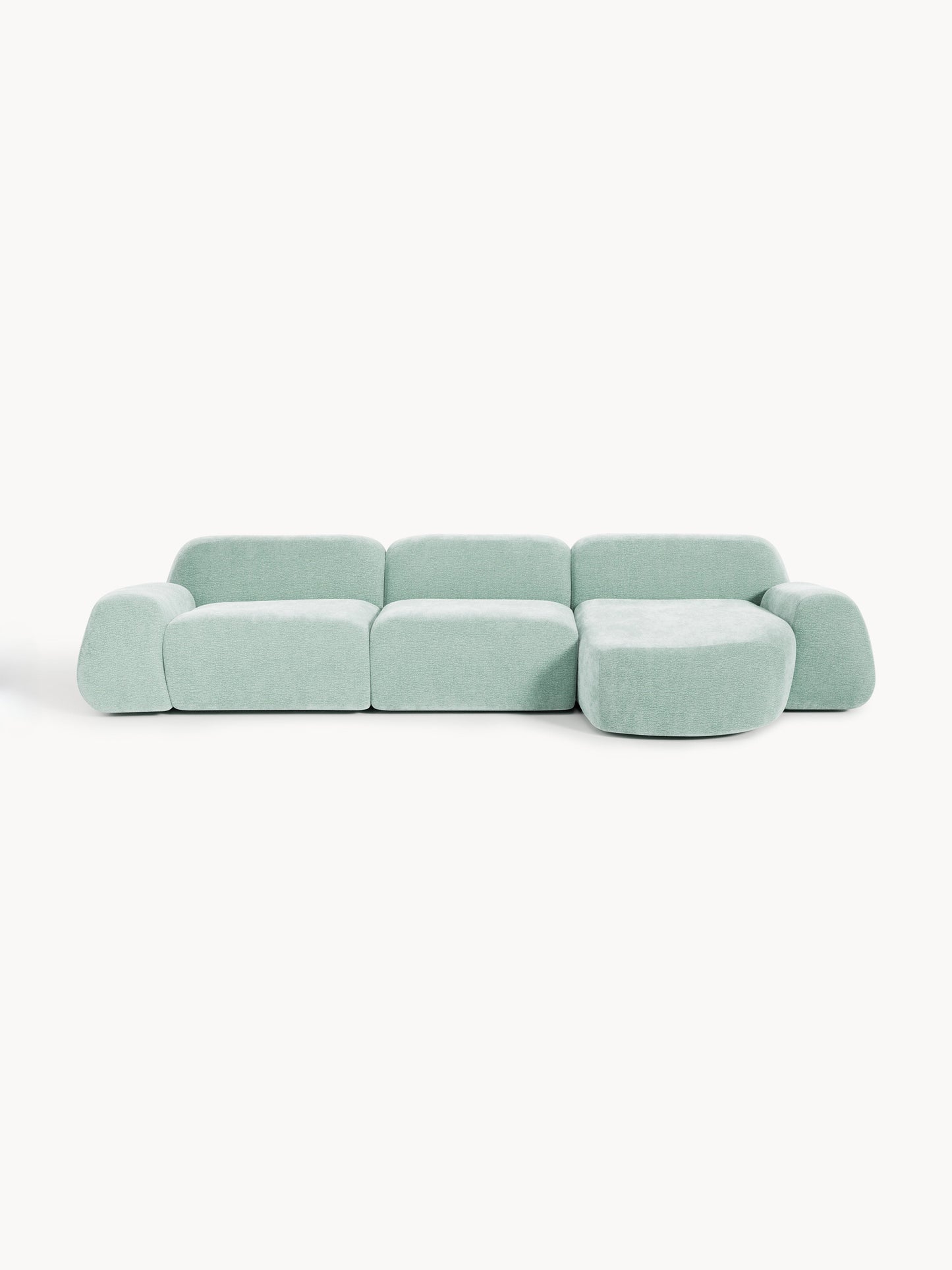 Wolskane Modular Teddy Corner Sofa (4-Seater)