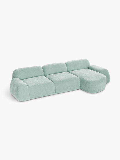 Wolskane Modular Teddy Corner Sofa (4-Seater)