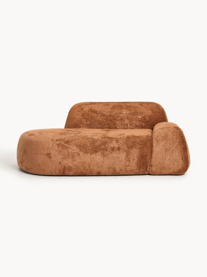 Wolskane Teddy Bouclé Sofa (2-Seater) with Chaise Longue