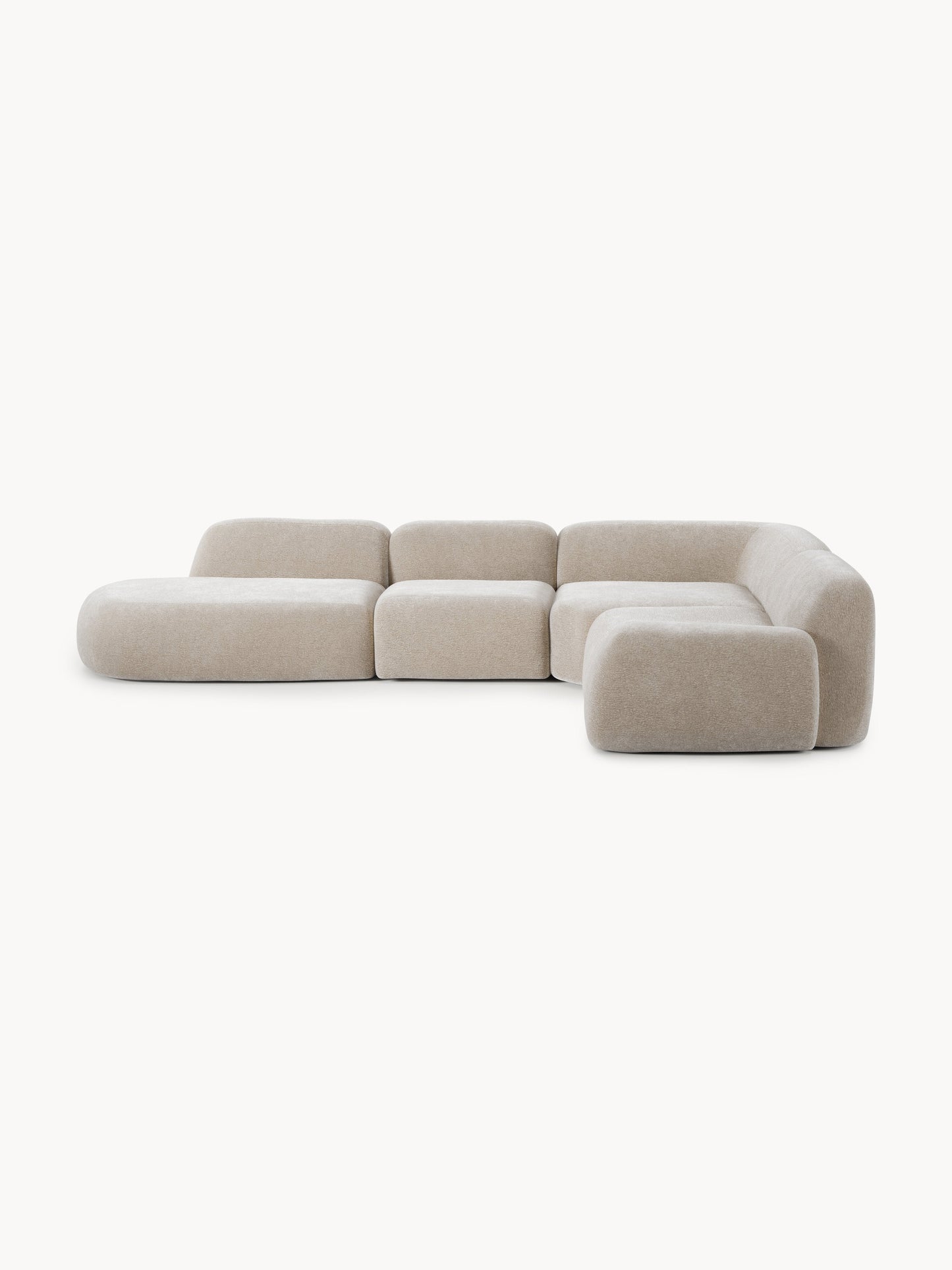Wolskane XL Modular Corner Sofa with Chaise Longue