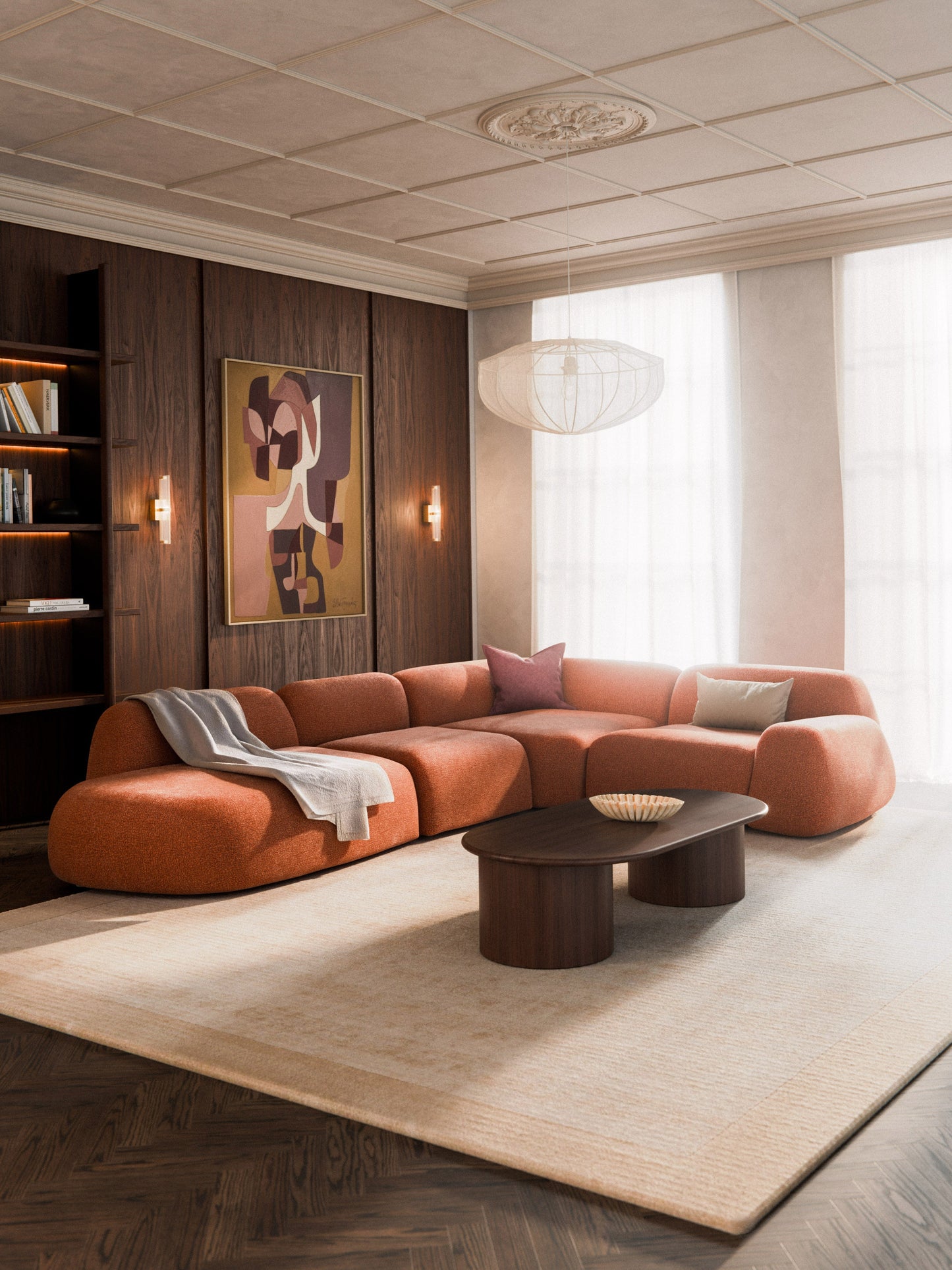 Wolskane XL Modular Corner Sofa with Chaise Longue