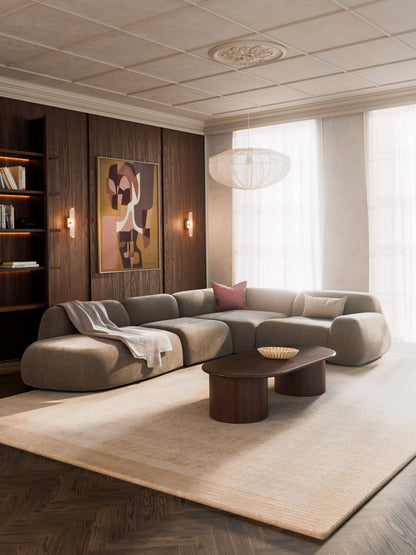 Wolskane XL Modular Corner Sofa with Chaise Longue