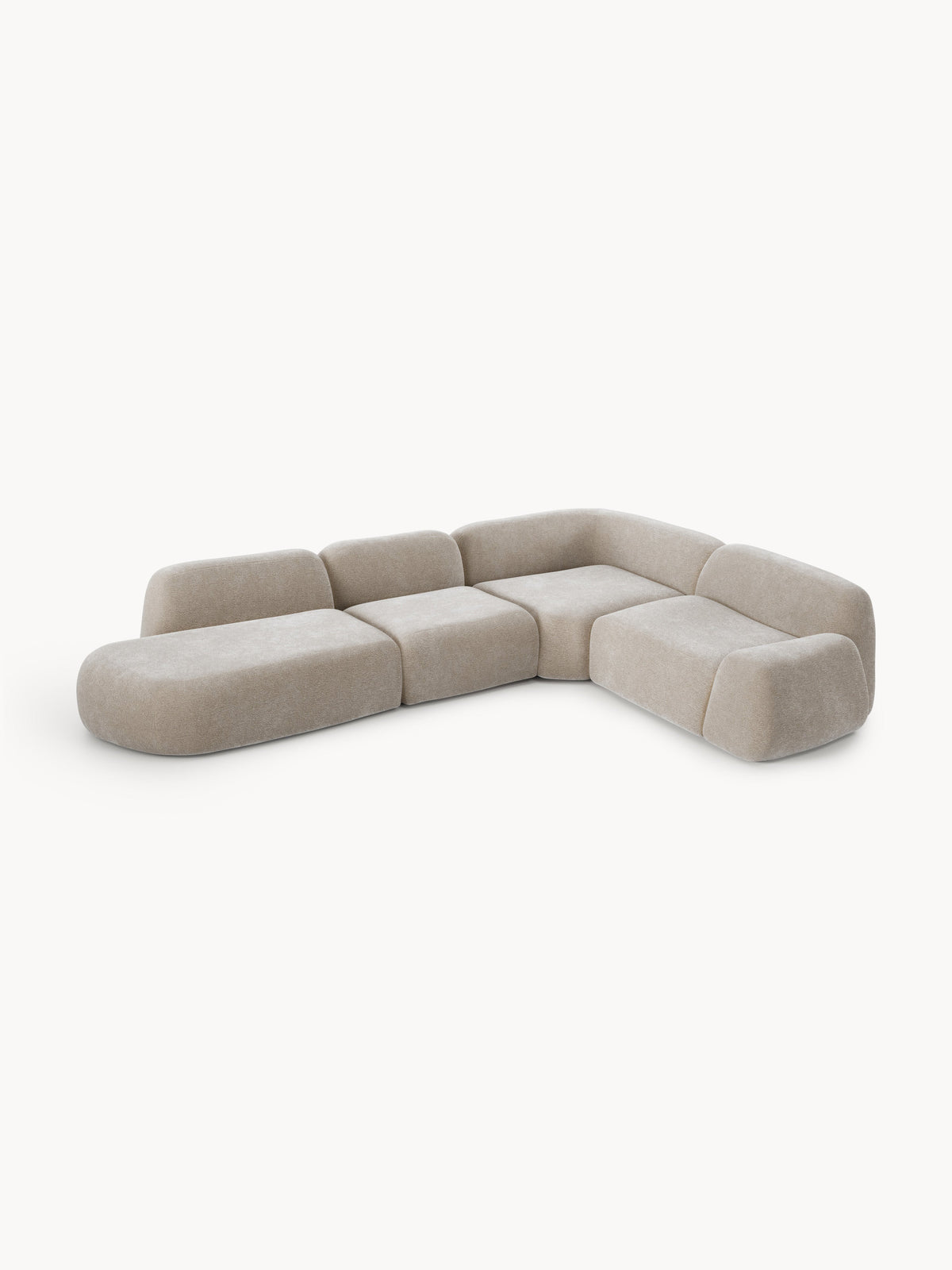 Wolskane XL Modular Corner Sofa with Chaise Longue